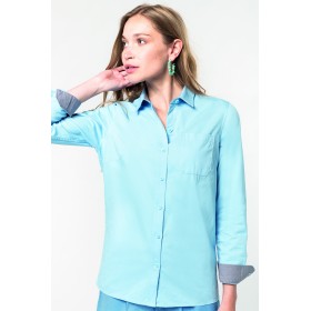 Chemise Coton Nevada Manches Longues Femme 