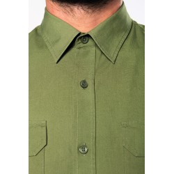Chemise Safari Manches Longues Homme 