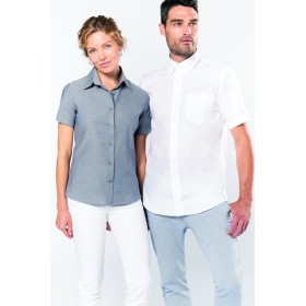 Chemise Oxford Manches Courtes 