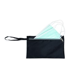Pochette Range-Masques à Double Compartiment 
