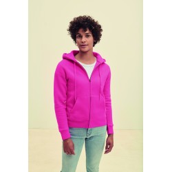 Sweat-Shirt Femme Zippé Capuche 