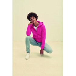 Sweat-Shirt Femme Zippé Capuche 