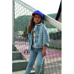 Casquette Enfant Snapback - 5 Panneaux 