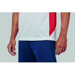 T-Shirt Bicolore Sport Manches Courtes 
