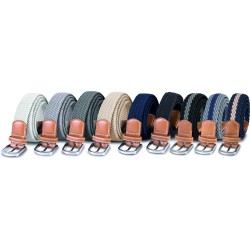 Ceinture Tressée Élastiquée 