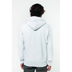 Sweat-Shirt Vintage Zippé à Capuche Homme 