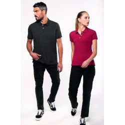 Polo Vintage Manches Courtes Femme 