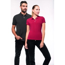 Polo Vintage Manches Courtes Femme 