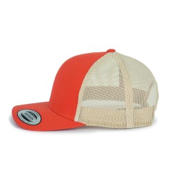 Casquette Trucker Modèle Rétro - 6 Panneaux 