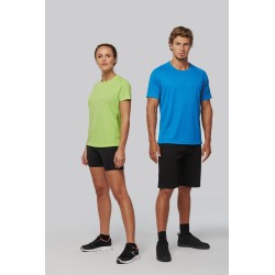 T-Shirt De Sport à Col Rond Recyclé Homme 