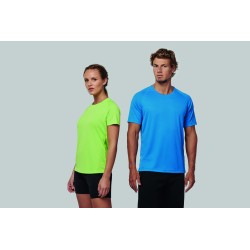 T-Shirt De Sport à Col Rond Recyclé Homme 