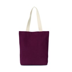 Sac Shopping Recyclé à Fond Plat 