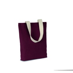 Sac Shopping Recyclé à Fond Plat 