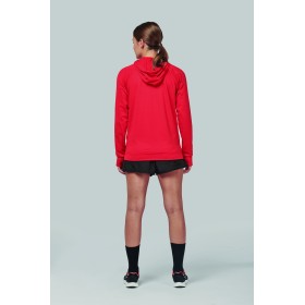 Sweat-Shirt Capuche 1/4 Zip Sport 