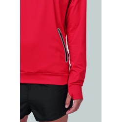 Sweat-Shirt Capuche 1/4 Zip Sport 