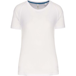 T-shirt de sport à col rond recyclé femme 