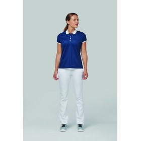 Polo Piqué Performance Femme 