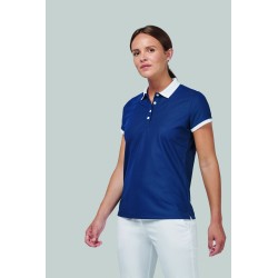 Polo Piqué Performance Femme 