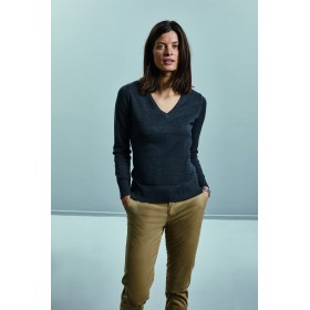 Pullover Femme Col V 