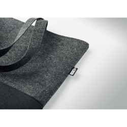 Sac shopping en feutre RPET Duo IndicoCouleur:Gris Pierre