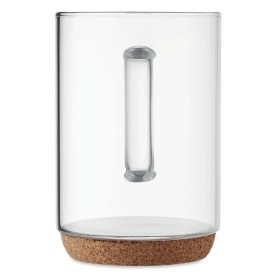Tasse en verre base en liège Lisbo 