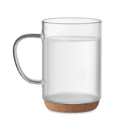 Tasse en verre base en liège Lisbo 
