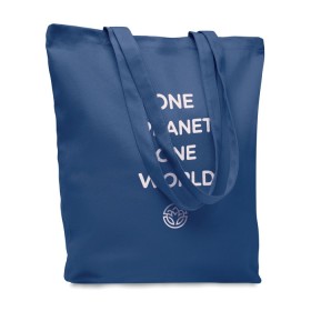 Sac shopping en toile 270 gr/m² Rassa ColouredCouleur:Bleu