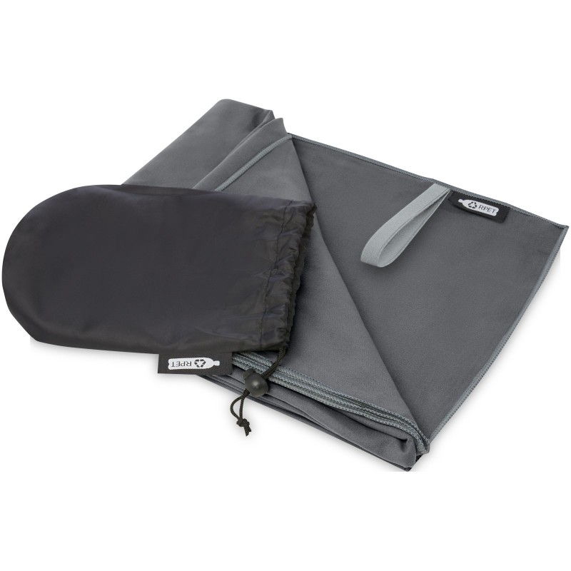 Serviette Pieter ultra-légère à séchage rapide fabriquée en PET recyclé Serviette Pieter ultra-légère à séchage rapide fabriquée en PET recyclé