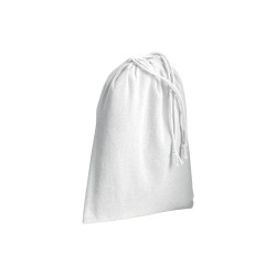 Sac en coton 120 g/m2 avec fermeture en cordon, 15 x 20 cm 