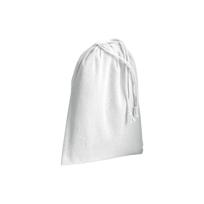Sac en coton 120 g/m2 avec fermeture en cordon, 15 x 20 cm 