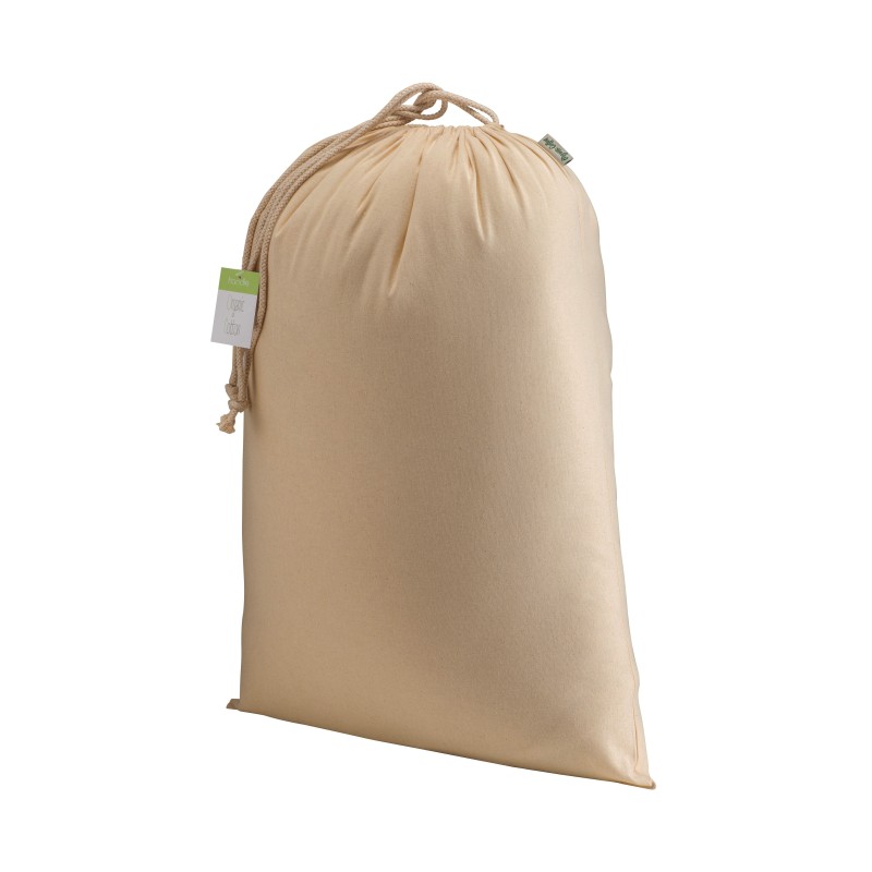 Pochon cadeau en coton organique, 140 g/m2, 40 x 50 cm 