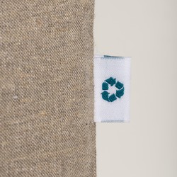 Shopper en coton recyclé 190 g/m2, anses longues, 38 X 42 cm 