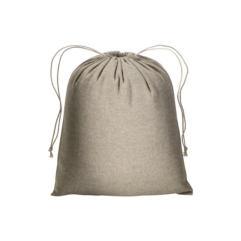 Pochon cadeau en coton recyclé 150 g/m2, 25 x 30 cm 