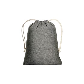 Pochon cadeau en coton recyclé 150 g/m2, 15 x 20 cm 