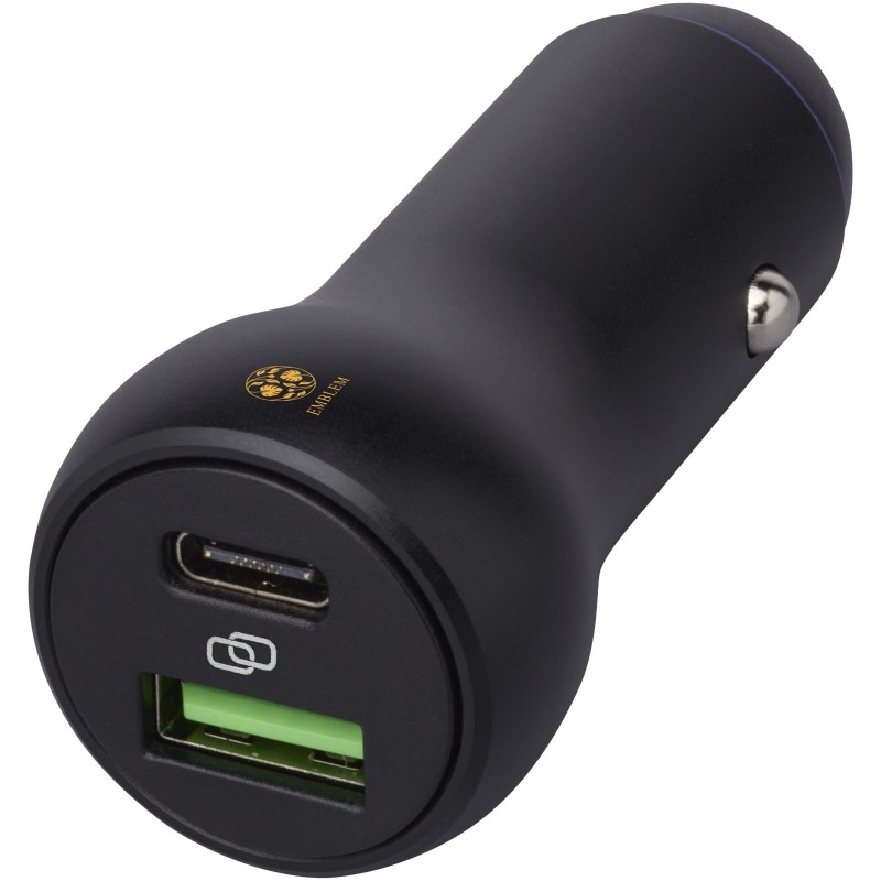 Chargeur de voiture Pilot double USB-C/USB-A de 55 W ref 124259