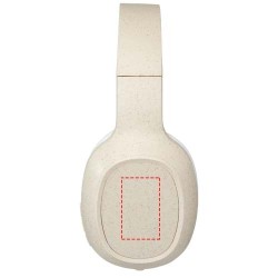 Casque Bluetooth® Riff en paille de blé avec microphone 