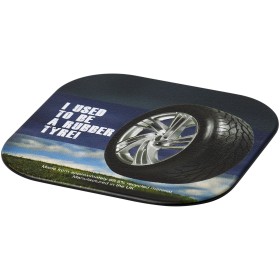 Sous-verre carré Brite-Mat® en pneu 