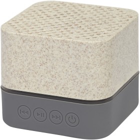 Haut-parleur Bluetooth® Aira en paille de blé 