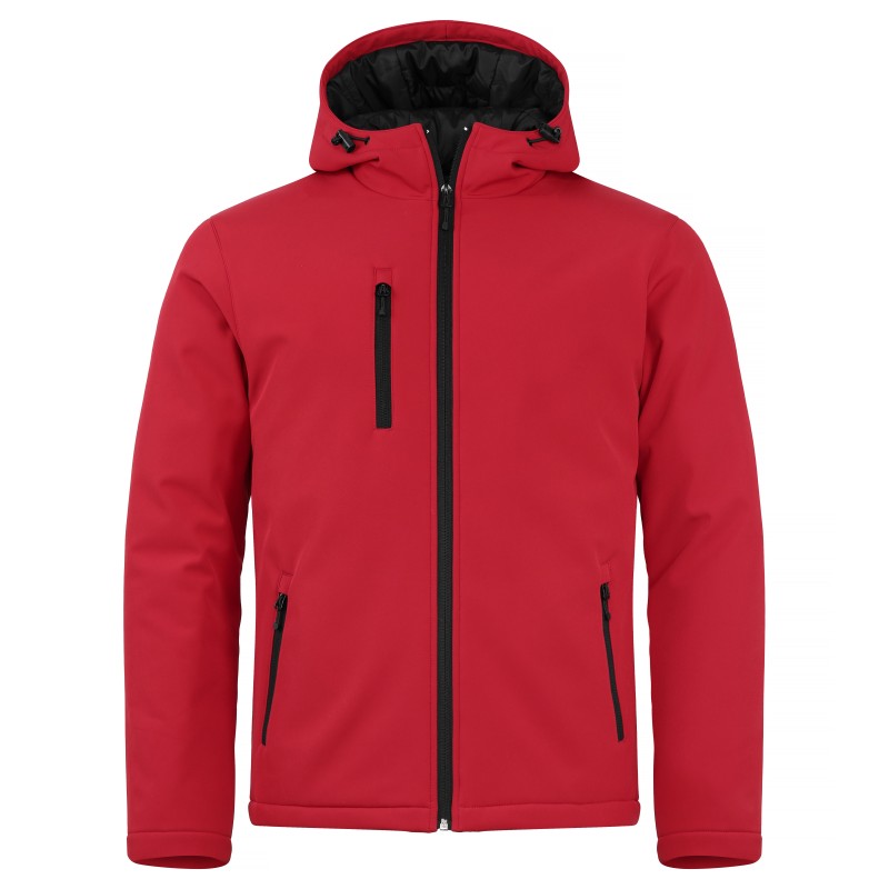 Softshell Homme capuche doublée Padded Hoody Softshell 