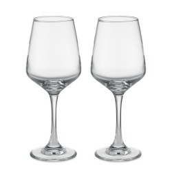 Ensemble de 2 verres à vin Cheers 