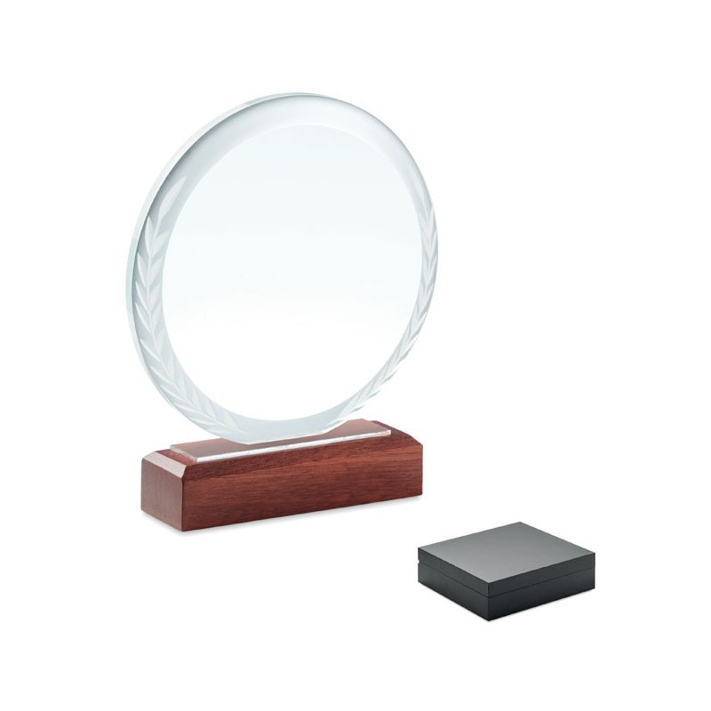 Plaque trophée ronde Keen 