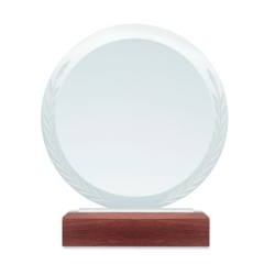 Plaque trophée ronde Keen 