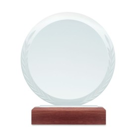 Plaque trophée ronde Keen 