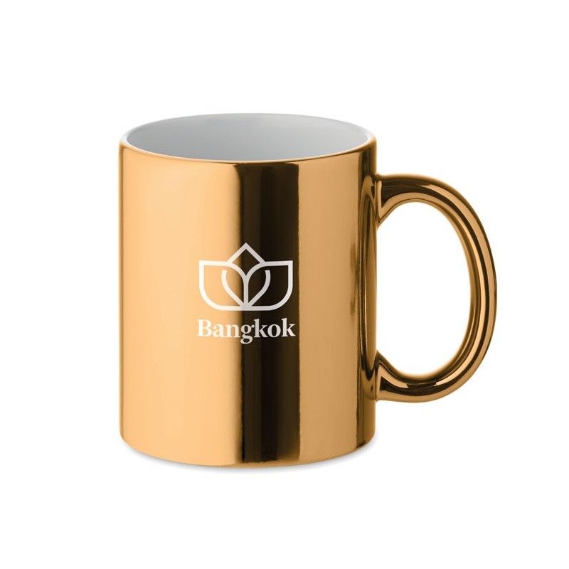 Tasse en céramique métalisée Holly 