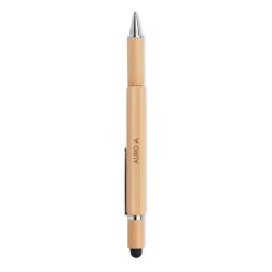 Stylo niveau à bulle en bambou Toolbam 