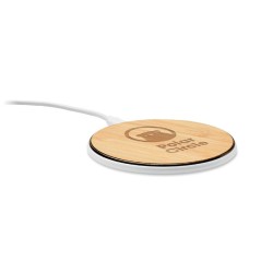 Chargeur sans fil 10W en bambou Despad + 