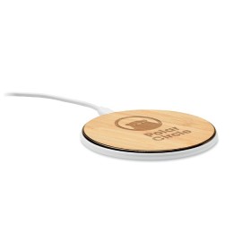Chargeur sans fil 10W en bambou Despad + 