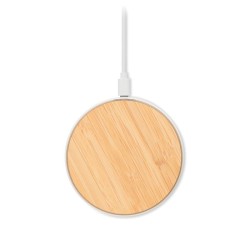 Chargeur sans fil 10W en bambou Despad + 