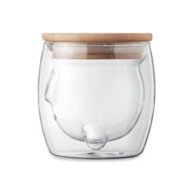 Tasse en verre double paroi Smile 