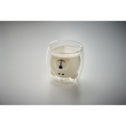 Tasse en verre double paroi Smile 